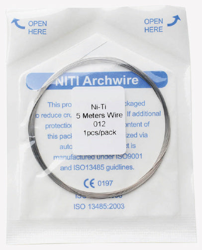 NITI 5 meters round wire 012/014/016