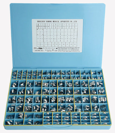 85sets molar band with buccal tube kit