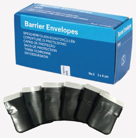 X-ray film barrier envelopes