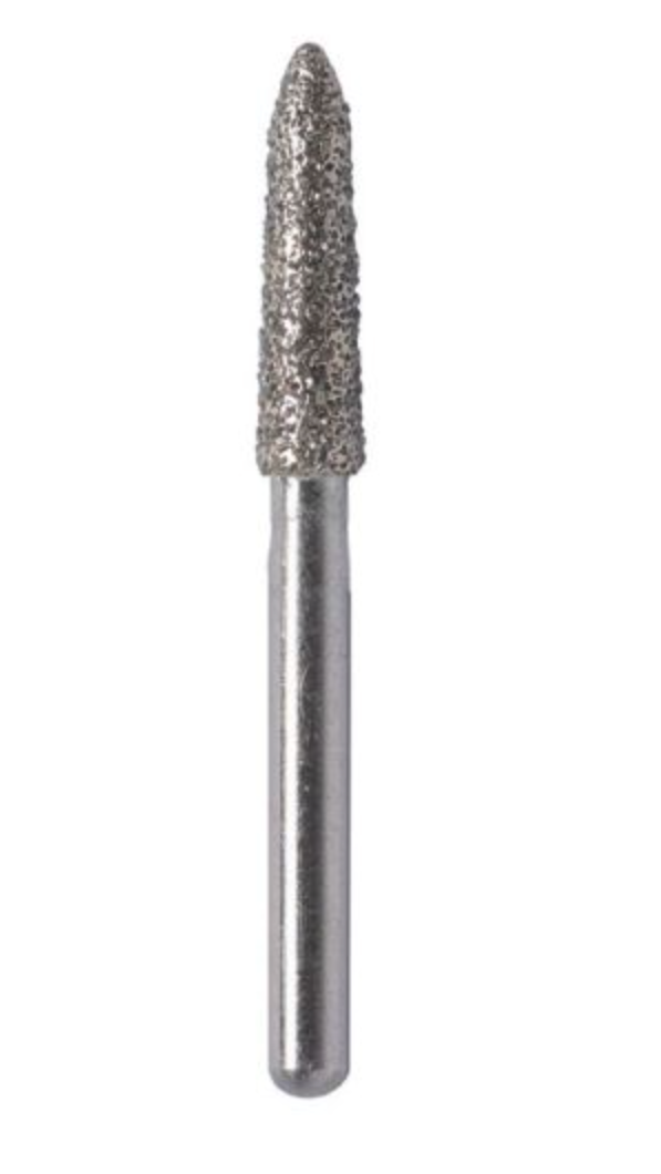 Диамантен борер гингивал среден 016 - 6 бр.